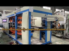 آلة متكاملة ذات ثلاث محطات ضغط إيجابي وسلبي
