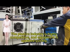 كسارة بلاستيك عالية السرعة لمواد PP/PE/PET.