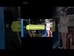 آلة صنع الأطباق والأكواب البلاستيكية ذات الاستخدام الواحد عالية الكفاءة والموفرة للطاقة