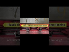 آلة تشكيل الفراغ الأوتوماتيكية بالكامل للألواح البلاستيكية السميكة