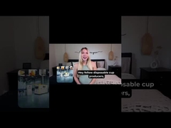 آلة صنع أكواب القهوة البلاستيكية الأوتوماتيكية بالكامل