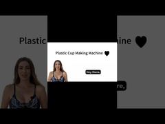 الدعم التقني مدى الحياة آلة صنع أكواب بلاستيكية