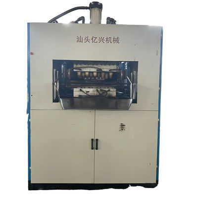 تحكم PLC 730*420 آلة التشكيل الحراري للبلاستيك للمنتجات المستخدمة مرة واحدة عند 380 فولت