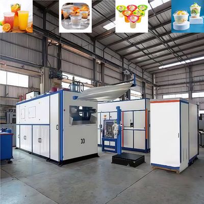 آلة صناعة أوعية زهور بلاستيكية مستعملة تلقائية بالكامل